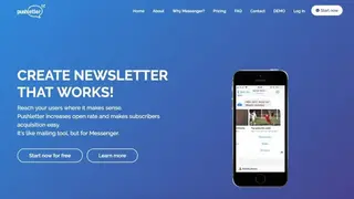 Pushletter screenshot