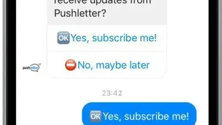 Pushletter screenshot