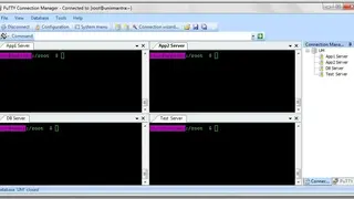 PuTTYCM screenshot