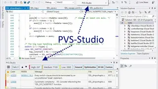 PVS-Studio screenshot