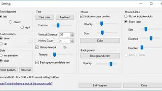 PxKeystrokesForScreencasts screenshot