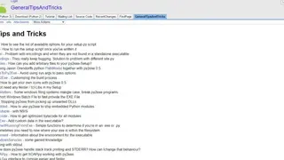 Py2exe screenshot