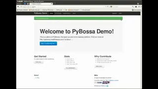 Pybossa screenshot