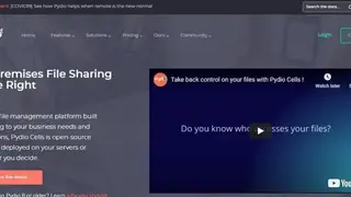 Pydio screenshot
