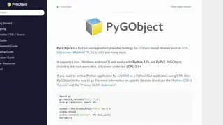 PyGTK screenshot