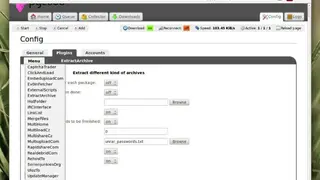 pyLoad screenshot