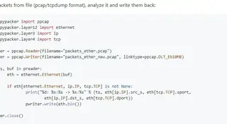 Pypacker screenshot