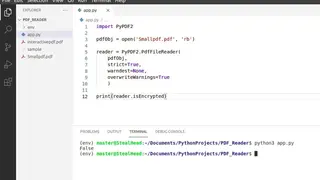 PyPDF2 screenshot