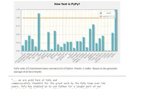 PyPy screenshot