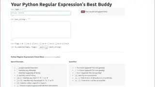 PyRegex screenshot