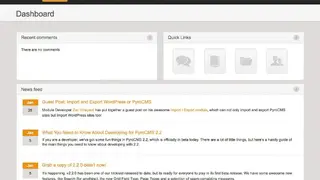 PyroCMS screenshot