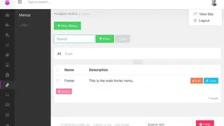 PyroCMS screenshot