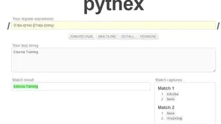 Pythex screenshot