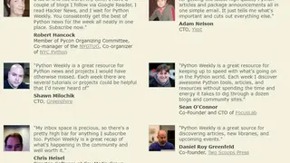 Python Weekly screenshot