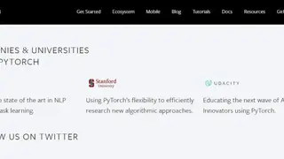 PyTorch screenshot