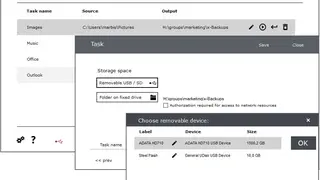 Pyxis Backup Software screenshot