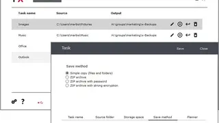 Pyxis Backup Software screenshot