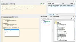 Pyzo screenshot