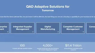 QAD Cloud ERP screenshot