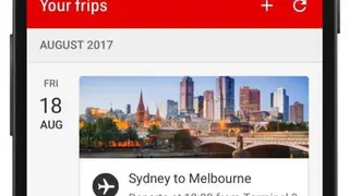 Qantas Airways screenshot