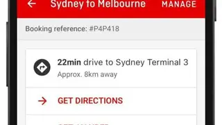 Qantas Airways screenshot
