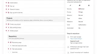 Qase screenshot