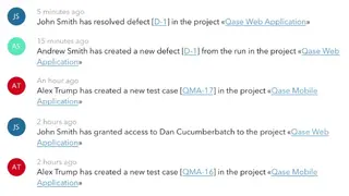 Qase screenshot