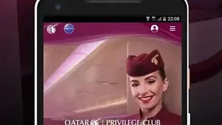 Qatar Airways screenshot