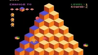 Q*Bert screenshot