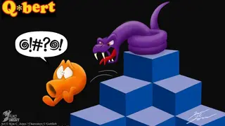 Q*Bert screenshot