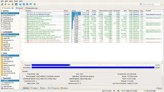 qBittorrent screenshot