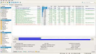 qBittorrent screenshot