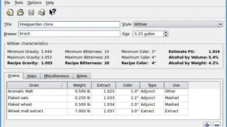 QBrew screenshot