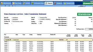 QCommission screenshot