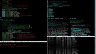 QEmacs (for quick emacs) screenshot