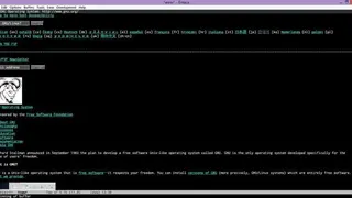 QEmacs (for quick emacs) screenshot