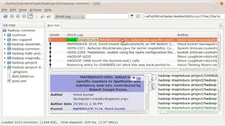 Qgit screenshot