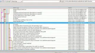 Qgit screenshot