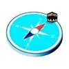 Qibla Direction with Salah & Tasbeeh Counter