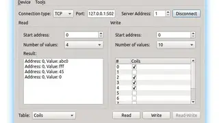 QModBus screenshot