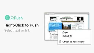 Qpush screenshot