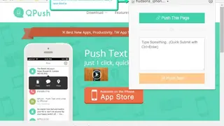 Qpush screenshot