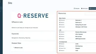 QReserve screenshot