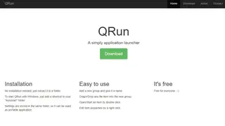 QRun screenshot