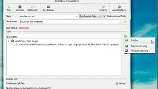 Qtd Sync screenshot