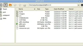 QtFM screenshot