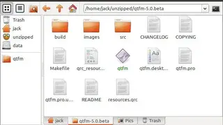 QtFM screenshot