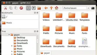QtFM screenshot