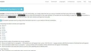 QTranslate screenshot