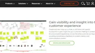 Quadient Customer Journey Mapping screenshot